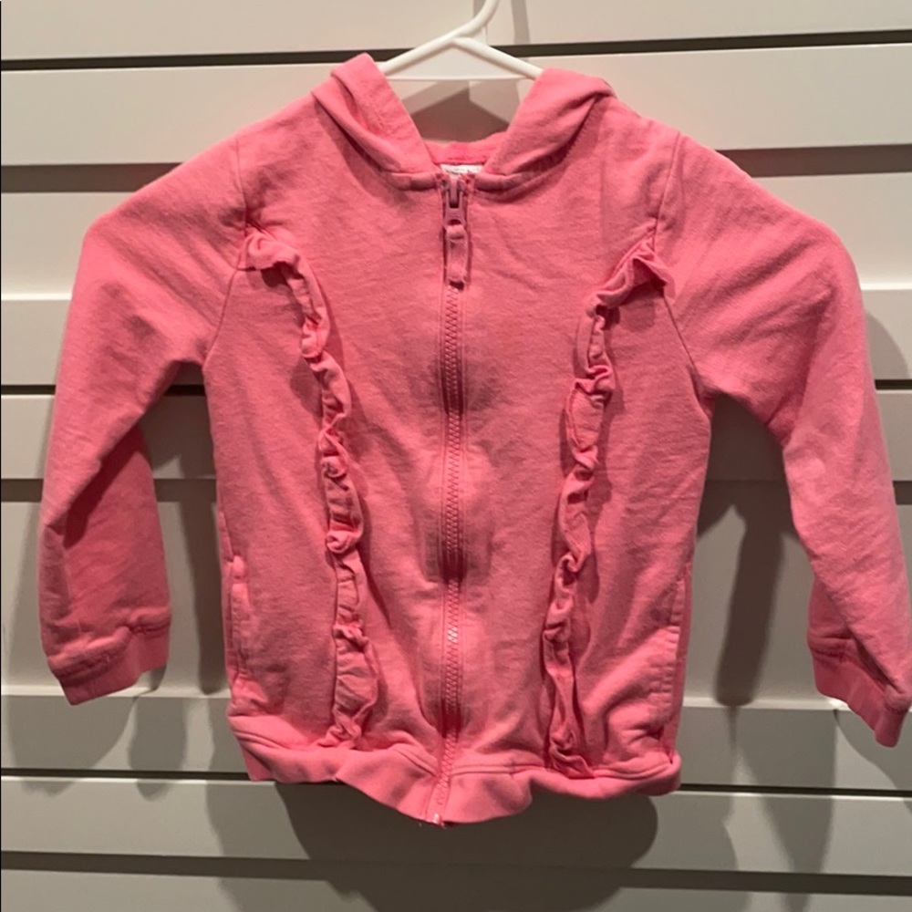 Girls pink hoodie